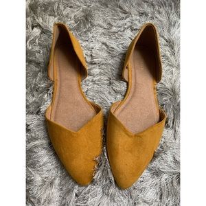 Chic Mustard Yellow Flats